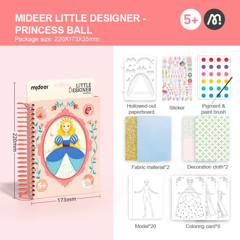 ชุดออกแบบดีไซน์เนอร์ตัวน้อย Mideer MD2201_8